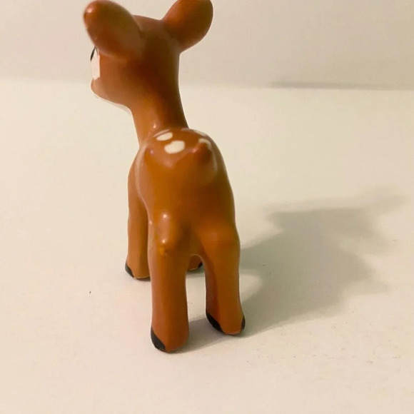 Vintage Small  Ceramic Deer Fawn Figurine 2.25 Inch Tall Germany Figure - Picture 13 of 15